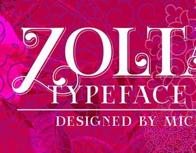 Zoltana typeface