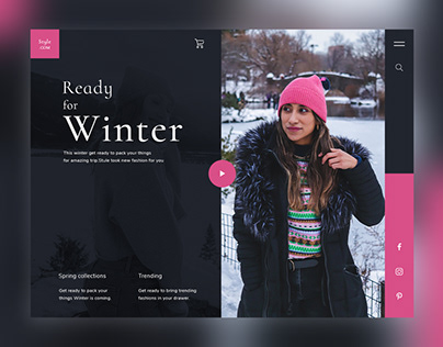 Winter web page