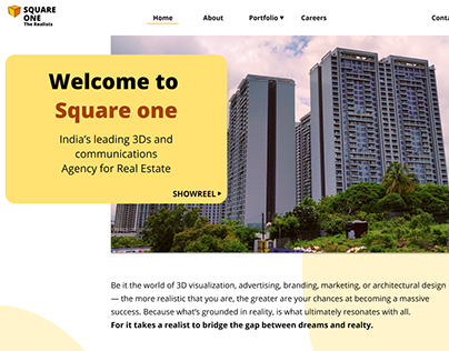 Squareone | website redesign