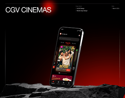 CGV Cinemas Mobile App | Audit & Redesign