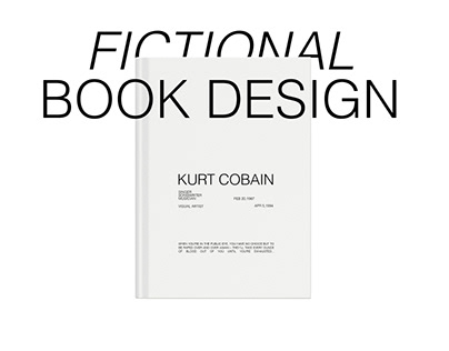 book design | kurt cobain