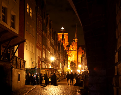 Gdańsk - The amber-colored old city.