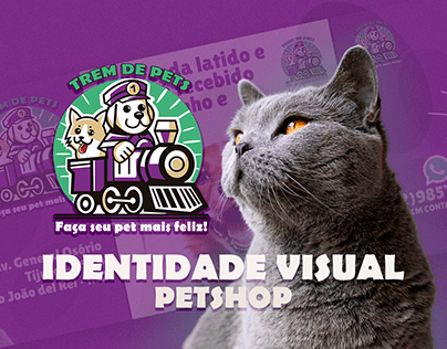 Identidade Visual Pet Shop | Trem de Pets