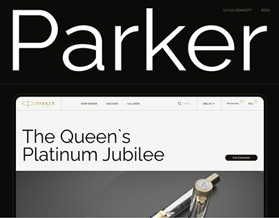 Parker Pens | E-commerce redesign