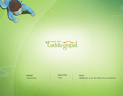 Laddu Gopal_Website Design