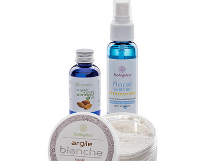 BioAngelica branding, packaging