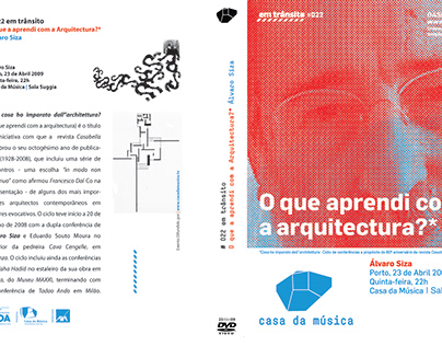 DVD Cover Siza Vieira Casa da Música