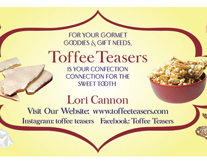 Toffee Teasers Banner