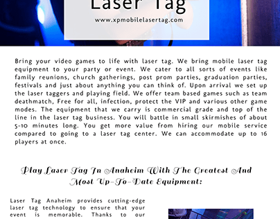Laser Tag Huntington Beach