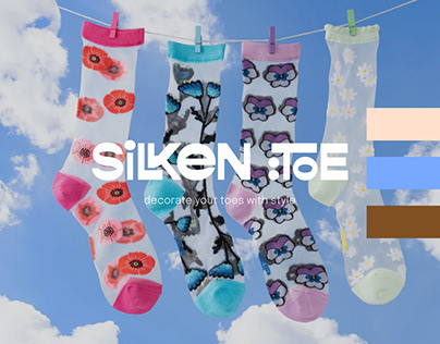 Brand identity and packaging - Silken Toe