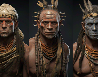 3 Variations, appearance, ultra-realistic character