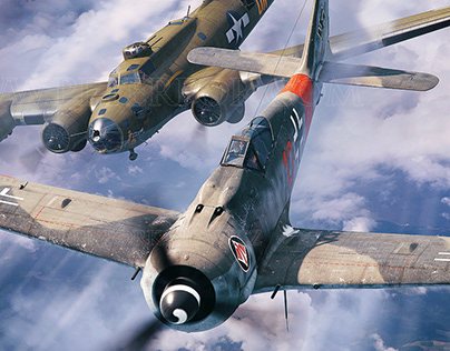 Luftwaffe Fighters - cover illustration