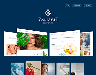 Project thumbnail - Ganassini - Corporate web-design