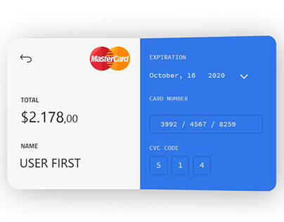 Credit Card Payment Design | Payment page design