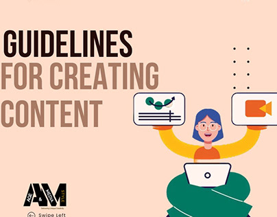 Guidelines for creating content