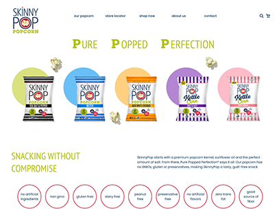Unsolicited Web Redesign: SkinnyPop