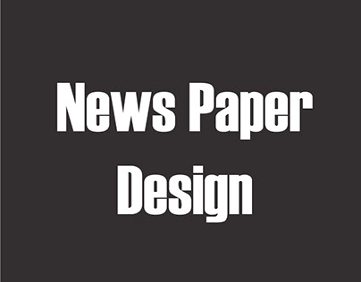 News Paper Design