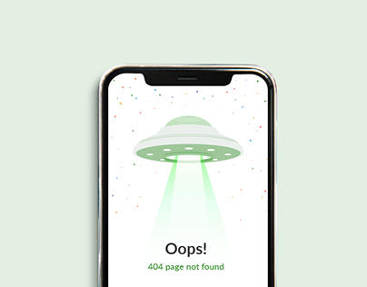Daily UI Challenge - 404 Page