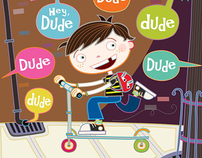 Dudley, Character Design for HarperCollins