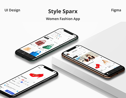 Style Sparx | Women Fashion App | UI Design