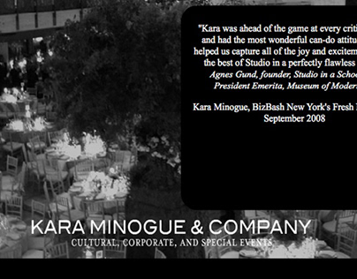 Kara Minogue Website