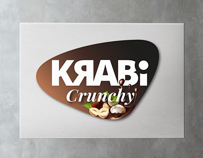 KRABİ CRUNCHY - Logo ve etiket çalışmaları