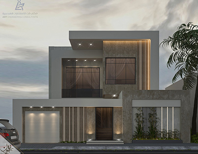 Modern villa in Saudi Arabia ll