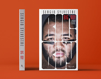 Big Boy book cover and custom lettering