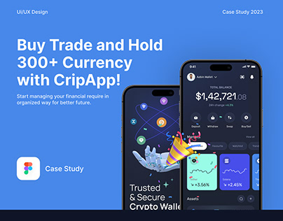 Crypto Wallet App Ui Concept