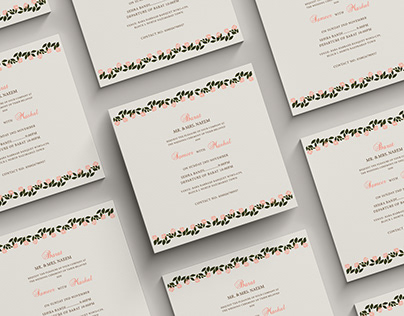 Project thumbnail - Wedding Invitation Card Design