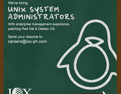 Job Ads for Unix System Administrators