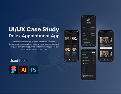 Project thumbnail - Delex Appointment App UI UX Case Study