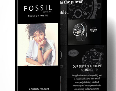 FOSSIL WATCHES BROCHURE