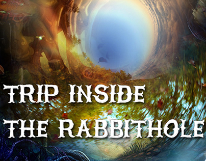 Trip Inside the Rabbithole - CD Cover Design