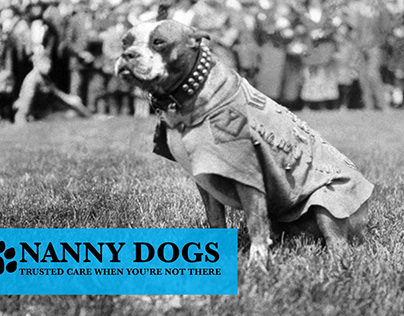 Logo, Branding, Packaging & Apparel Design : Nanny Dogs