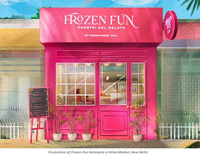 Frozen Fun Gelato - Brand & Visual Design