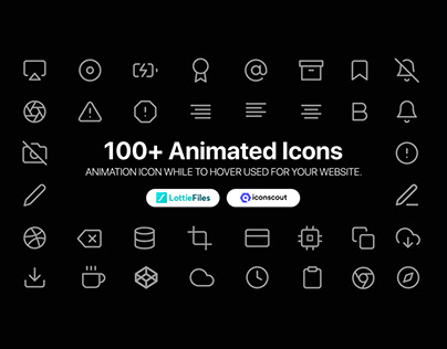 100+ Animated Icons