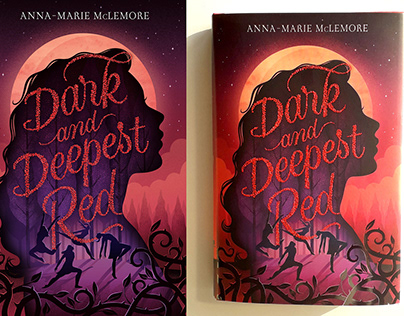 Cover for Dark and Deepest Red, published by Macmillan