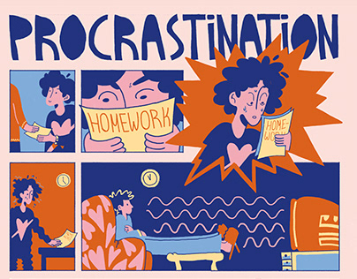 Comics "Procrastination"
