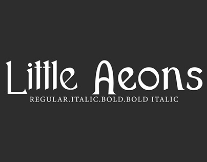 Little Aeons Font