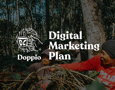 Doppio Coffee - Digital Marketing Plan and Branding