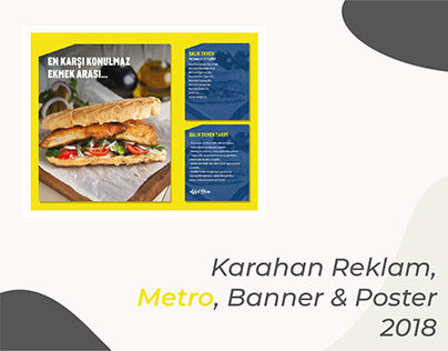 Metro Market - Banner & Poster Design