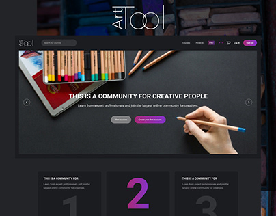 ArtTool - Learning Marketplace for Artists