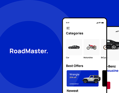RoadMaster - Car Rental App
