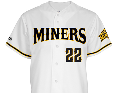 Sussex County Miners Home Jersey Design