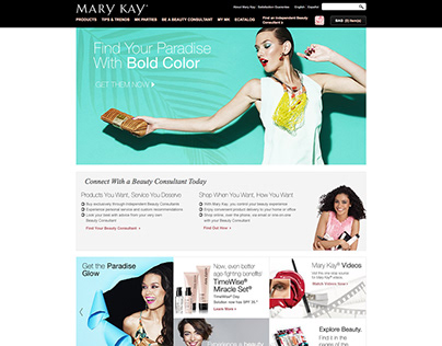 Mary Kay Micro-Site Design Extensions (2014)