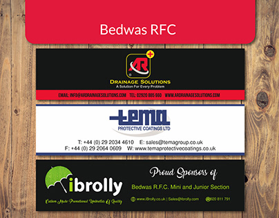 Bedwas RFC Pitch Boards