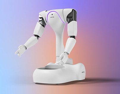 Anna - Smart household AI robot / Branding