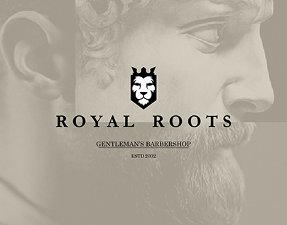 Brand-design | Gentleman's Barbershop "ROYAL ROOTS"