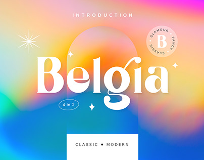 Belgia - Modern Classic Font